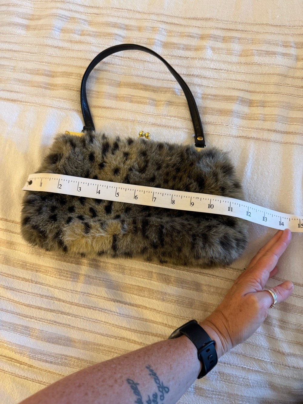 Moda International leopard purse - Picture 4 of 5